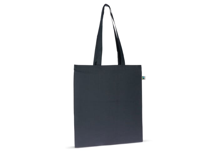 Sac Fairtrade à personnaliser 140g 38x42 cm Bleu foncé